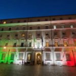 palazzo chigi tricolore