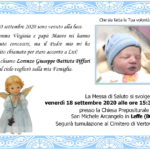 epigrafe lorenzo giuseppe battista