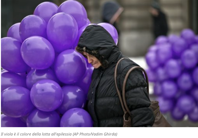 epilessia colore viola