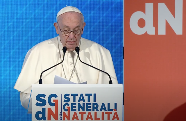 papa francesco stati generali ntalità