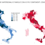 istat – famiglie unipersonali e con 6 o più componenti