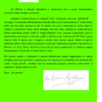 lettera ringraziamento mago magone