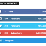 link social su sito