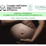 parto in anonimato immagine