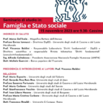 Famiglia e stato sociale programma