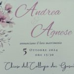 Agnese ed Andrea spsi 2024 annuncio