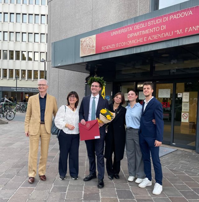 Simone Pellizzari laurea 1